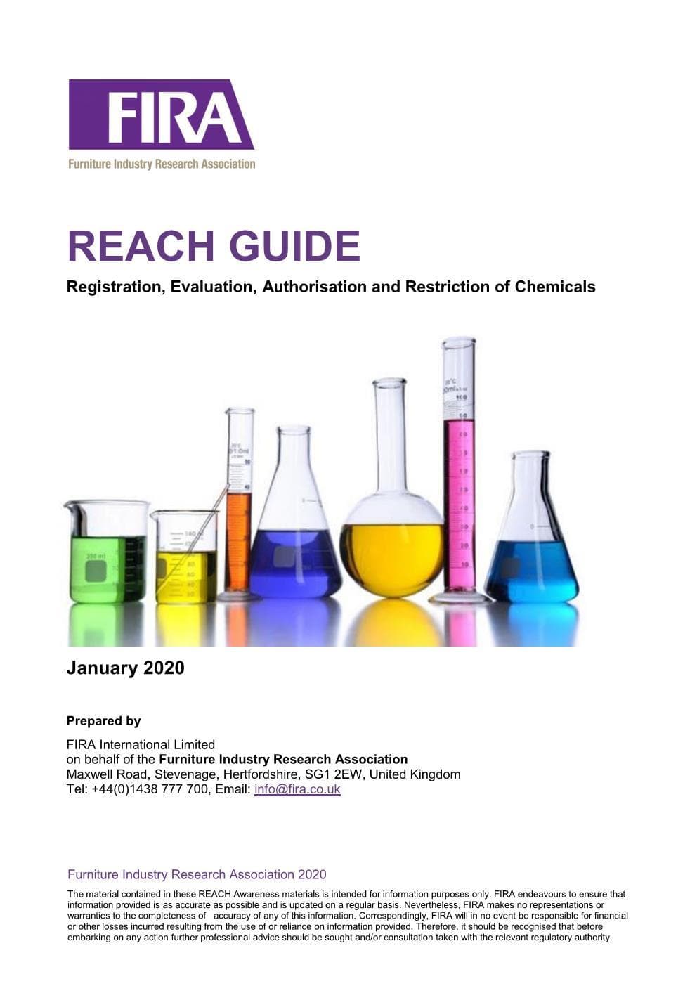 REACH: Guide to the Regulations