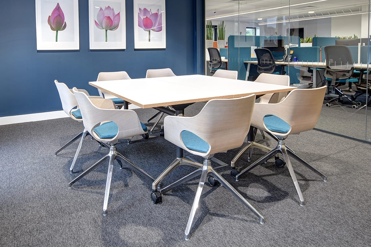 Office collaboration spaces