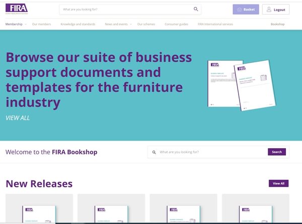 Bookshop home page 2